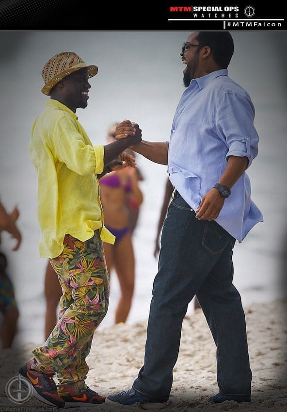 Ice Cube Wears MTM Falcon in Ride Along 2