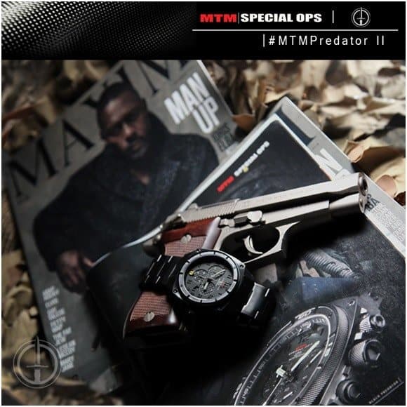Maxim Features MTM Predator II Watch in September Issue
