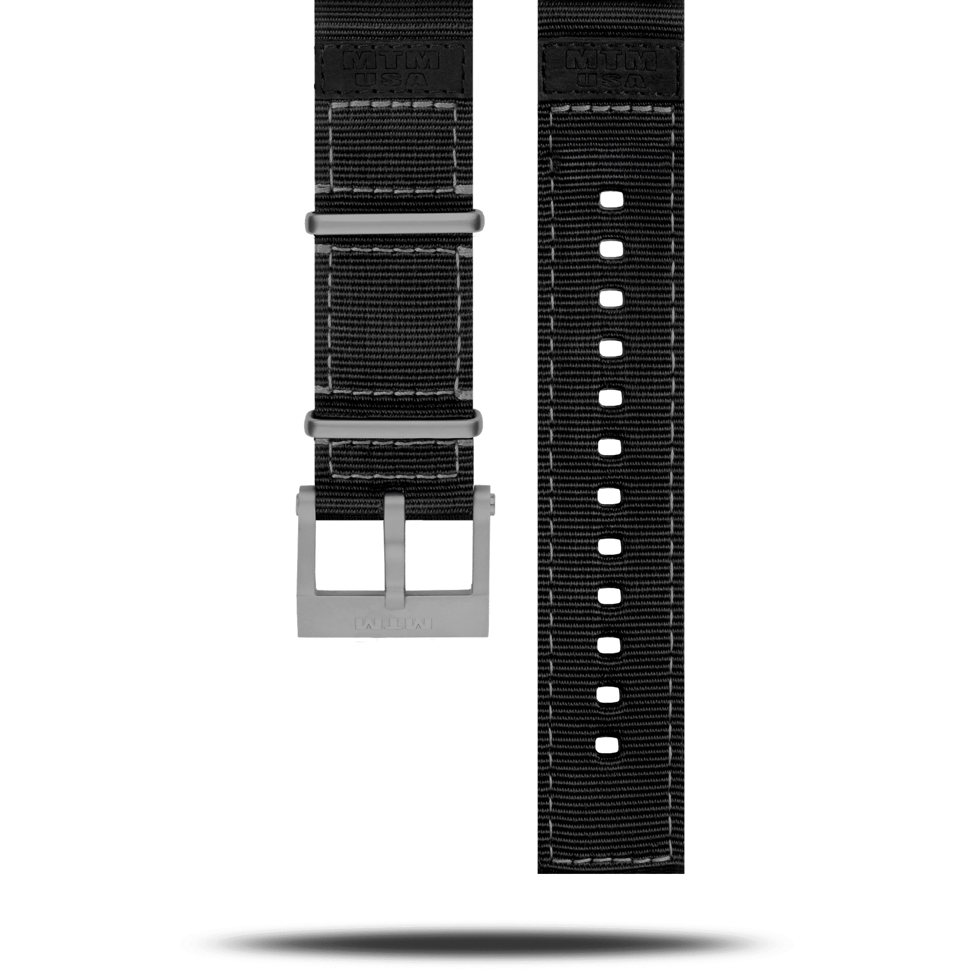 Black-Gray--GTX-Band-Silver-Buckle