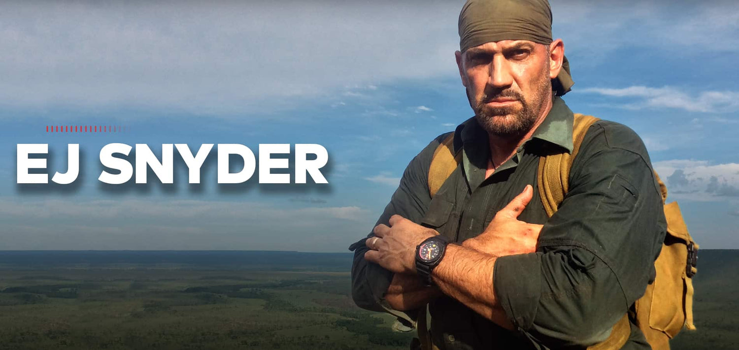 EJ Snyder Wears MTM SEAL Watch on Dual Survival