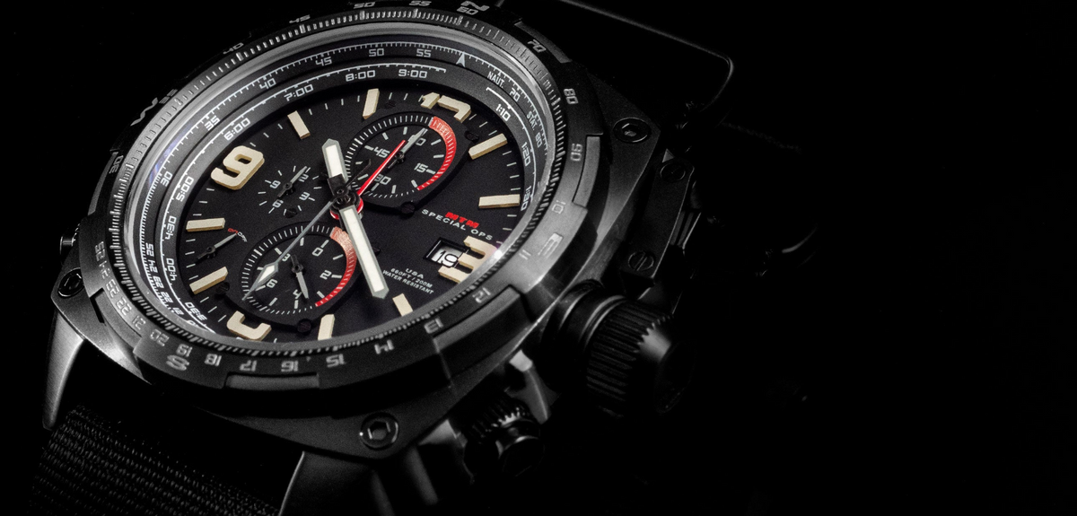 MTM Black Cobra featured in Bless This Stuff’s Independent Watch Guide