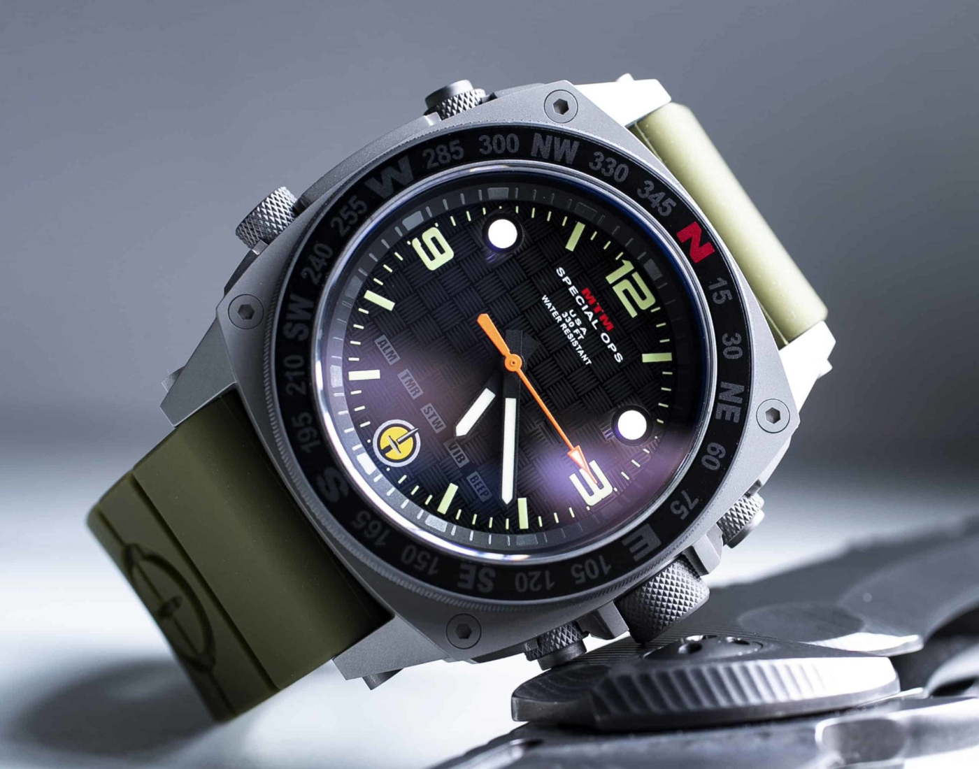 Hybrid Military Watch | Silencer | Analog-Digital Timekeeping