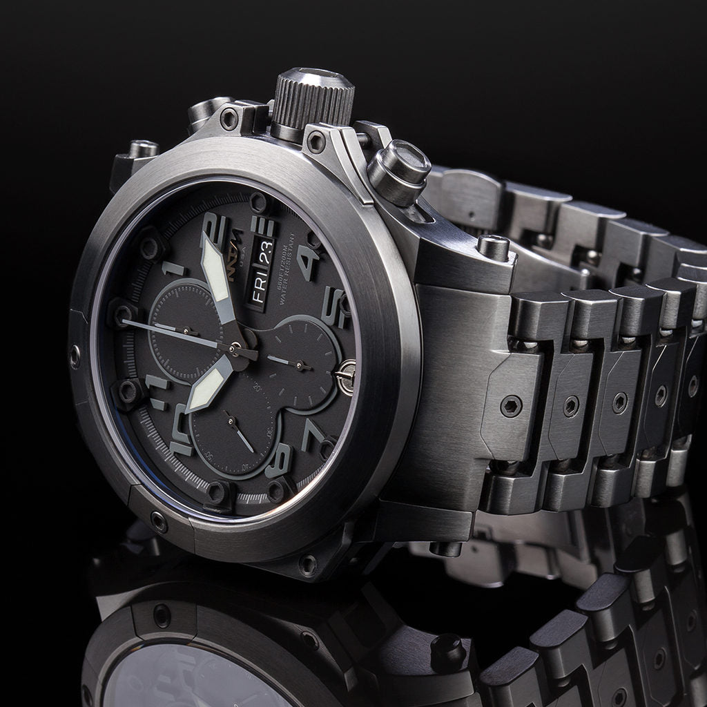 Tm Watch Automatic Watches For Men | Black Sherman 3-GER | MTM Watch | MTM WATCH