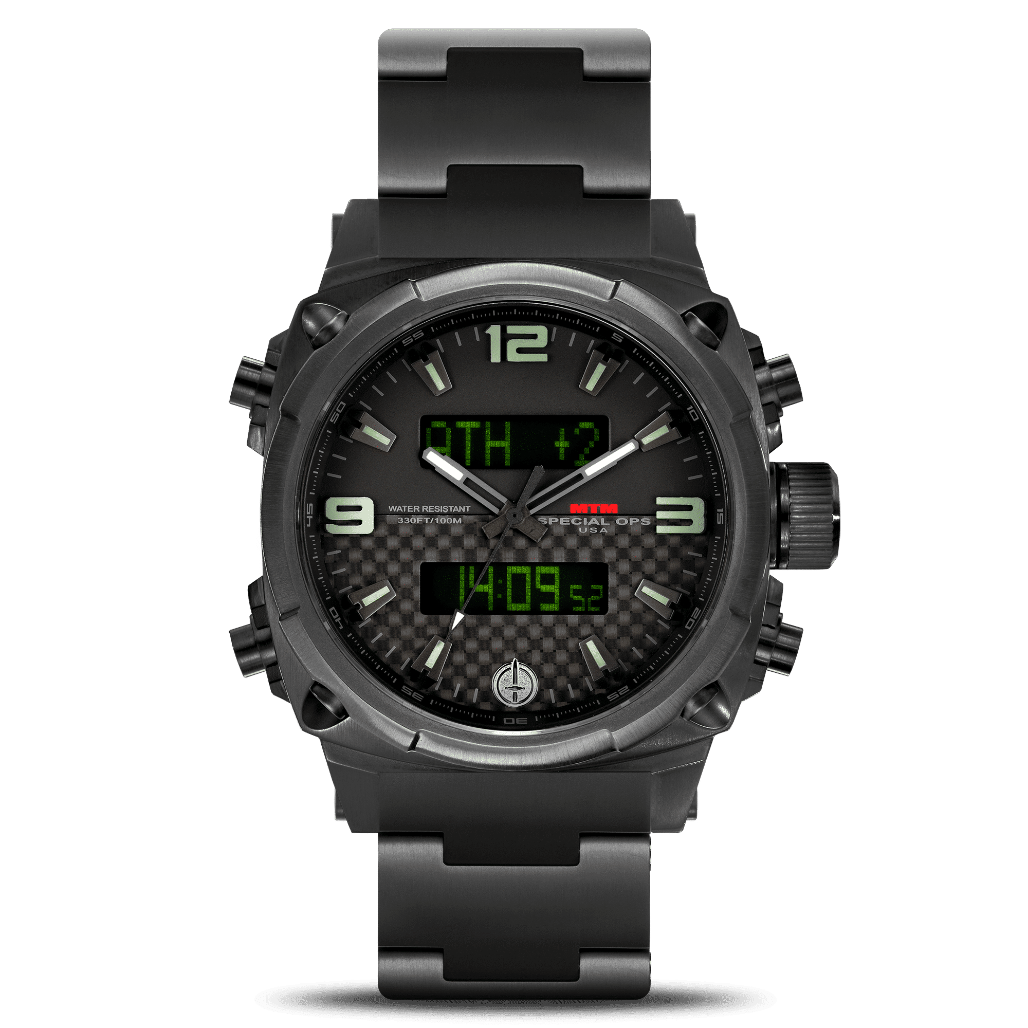 Tm Watch Black Lumi Air Stryk II | Special Ops Watch | MTM | WATCH | MTM WATCH