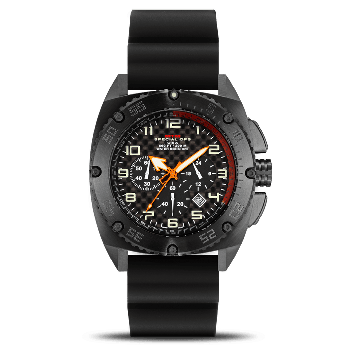 MTM Black Patriot combat-proven durable watch