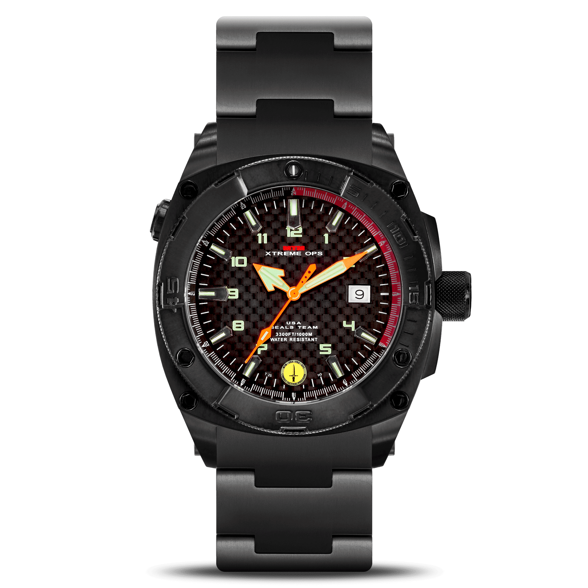 SEAL Black Diver Watch For Men MTM WATCH MTM WATCH