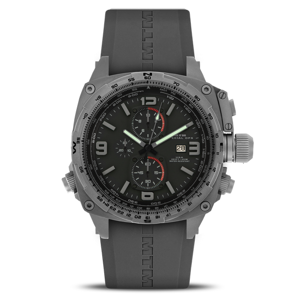 Grey Cobra 47 titanium watch