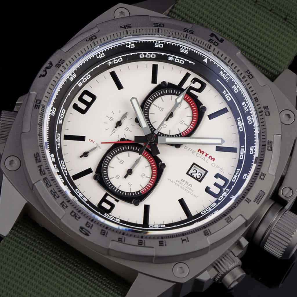 Gray Cobra 47 Green Strap | Special Ops Watch | MTM | WATCH | MTM