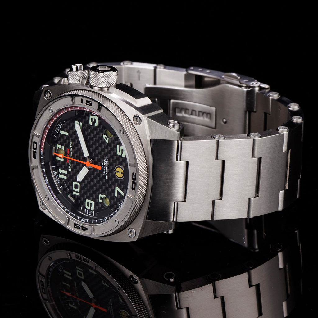 Titanium Silver Falcon | Special Ops Watches | MTM | WATCH | MTM WATCH