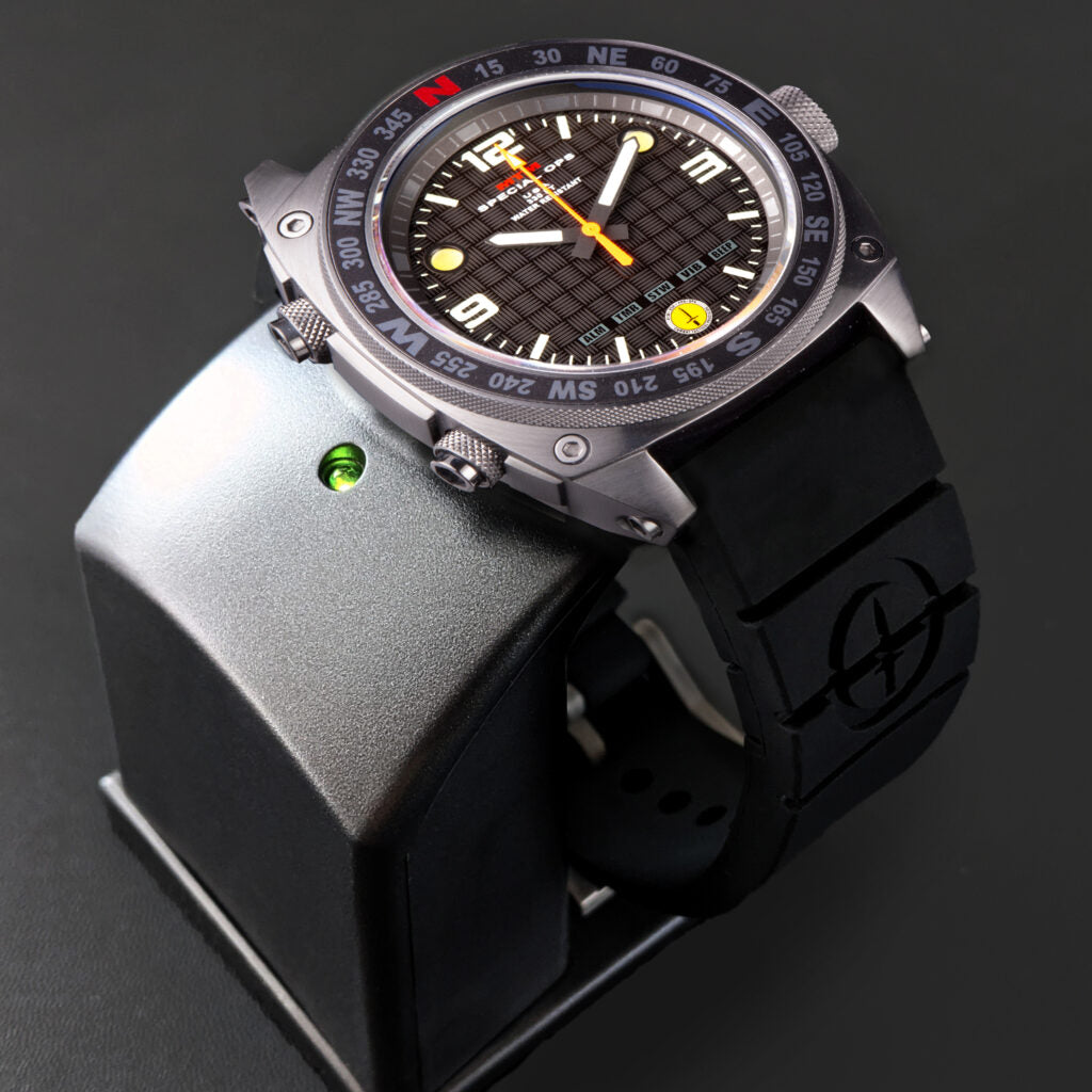 Black Silver Silencer | Special Ops Watches | MTM | WATCH | MTM WATCH