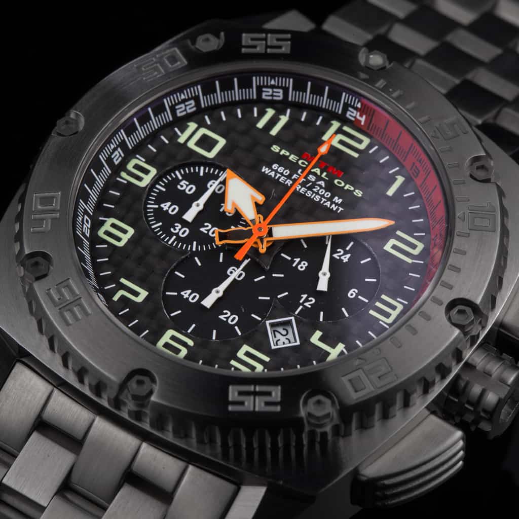 Military Watch | Black Velcro Patriot | MTM | WATCH