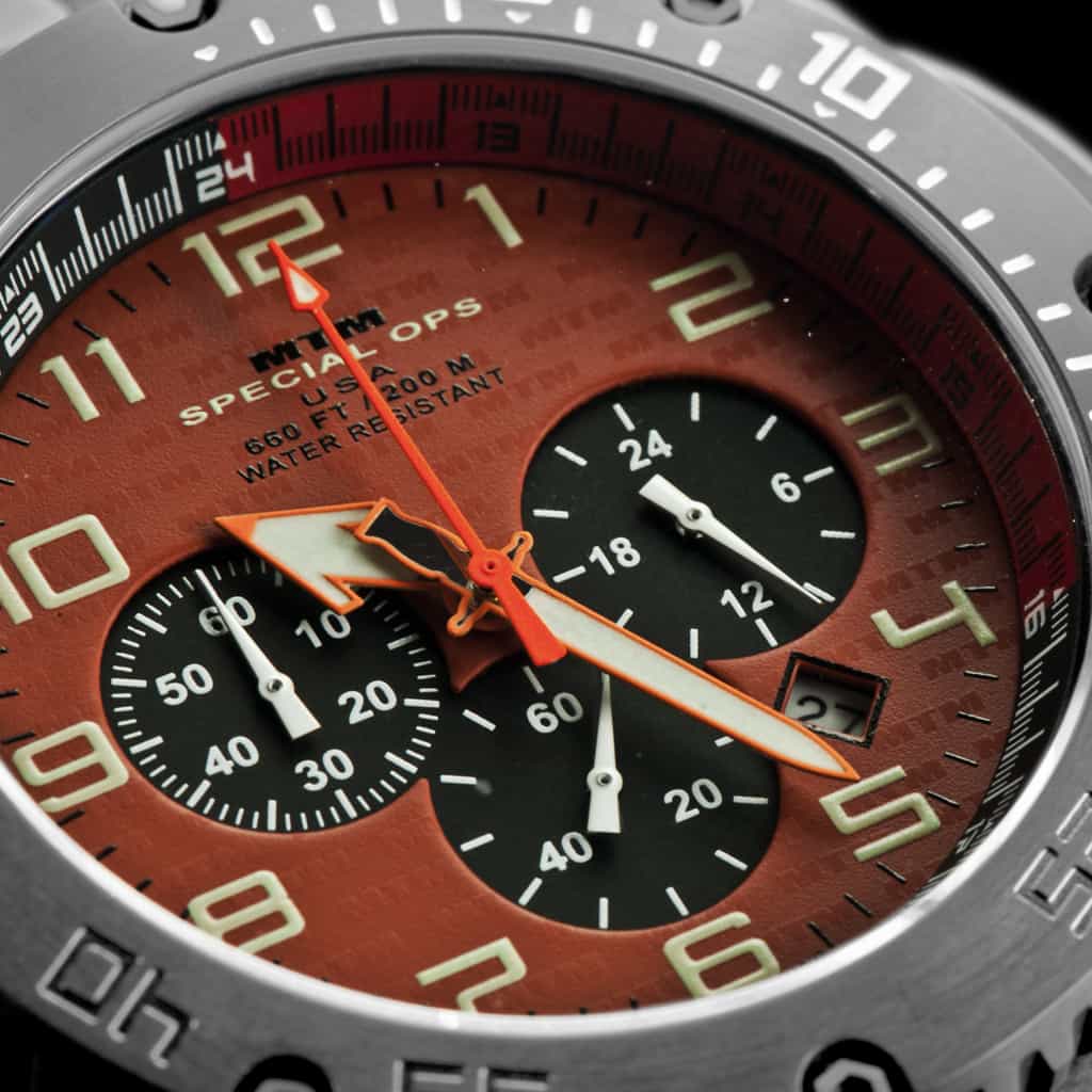 MTM エムティーエム Patriot Black Tit Orange Patriot Black Tit Orange Dial - Tit Band - MTM WATCH JAPAN