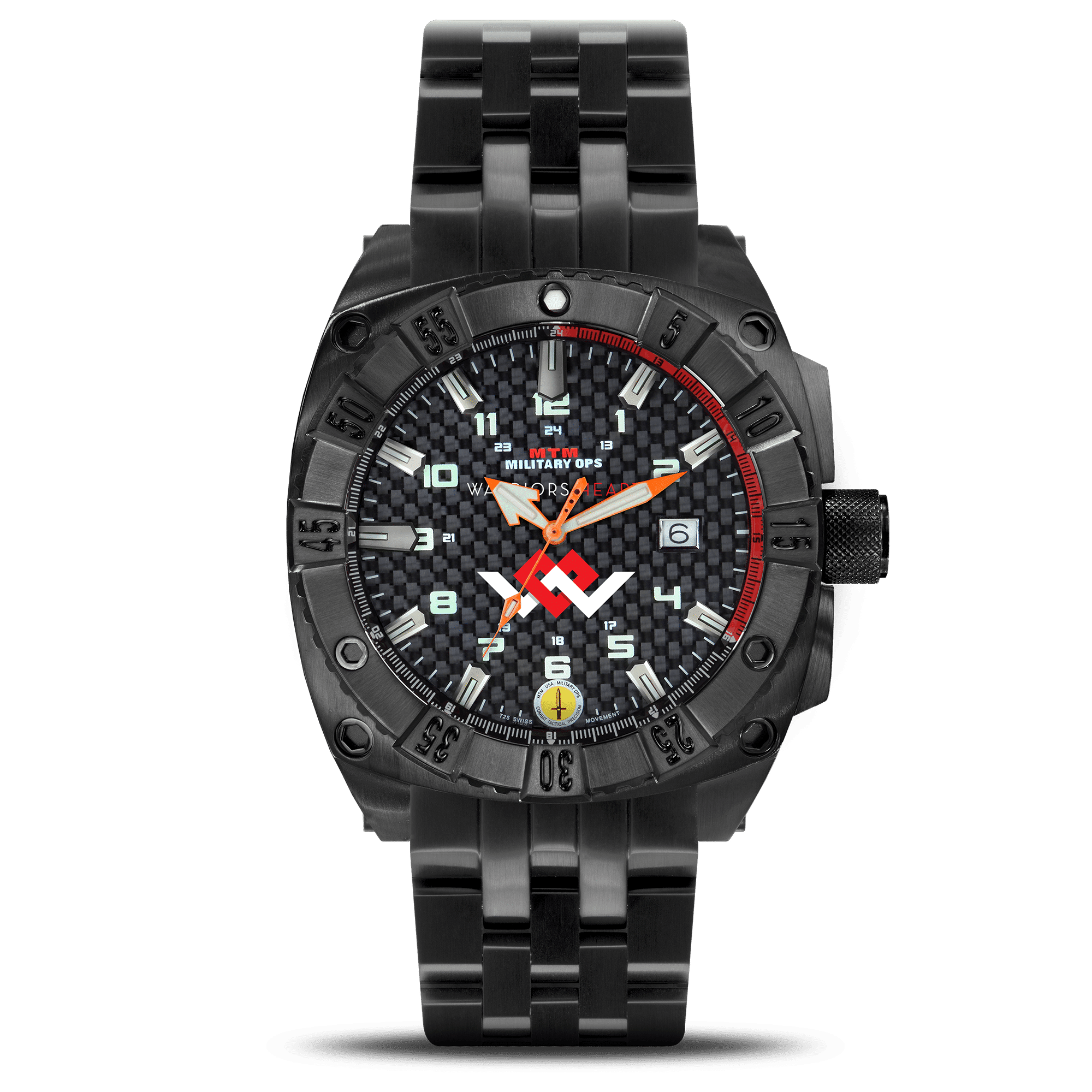 Military Watch Red Warriors Heart MTM WATCH MTM WATCH