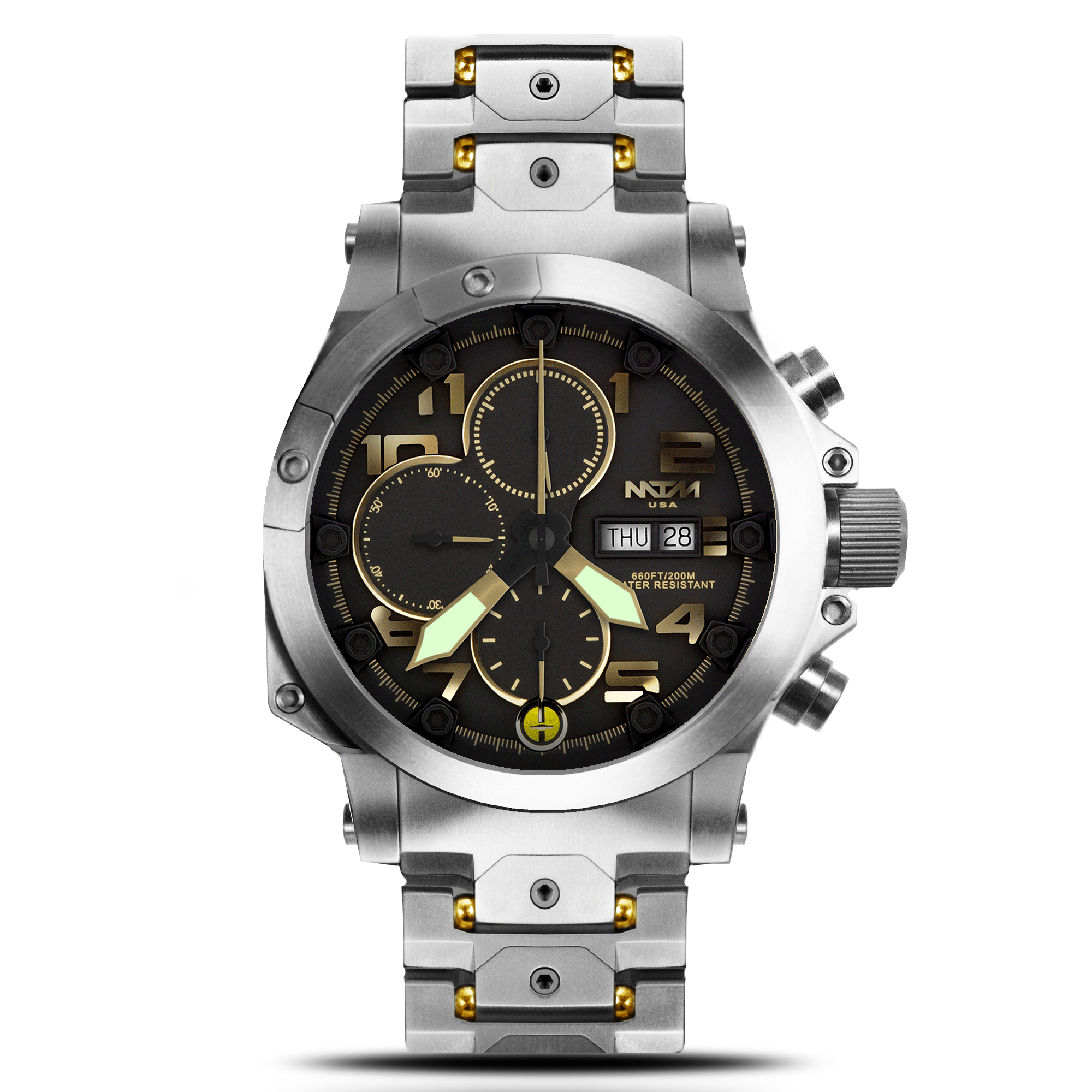Sherman-Silver-Black-Gold Bearings