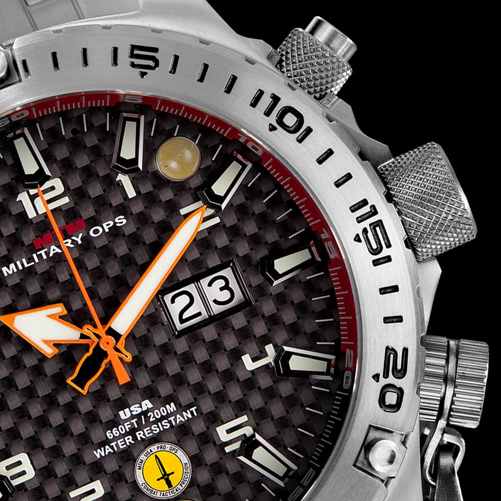 Vulture Silver Black | Special Ops Watches | MTM | WATCH | MTM WATCH
