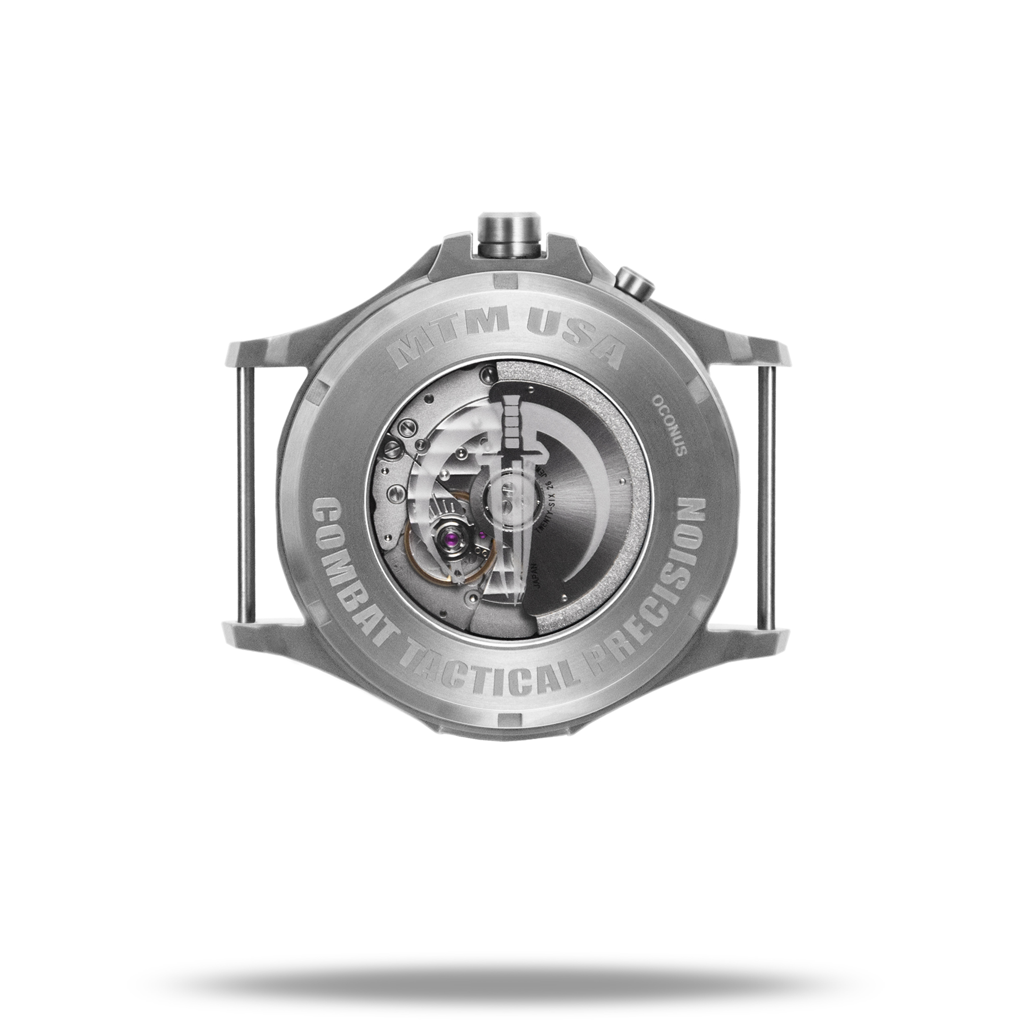 Silver Black Oconus 42 | Elite Watches | MTM | WATCH